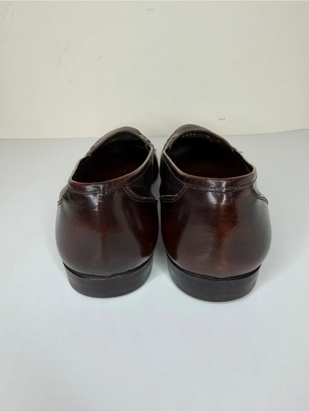 Bally Penny Loafers Dress Shoes Men’s Size 9M Brown Leather Made In Italy